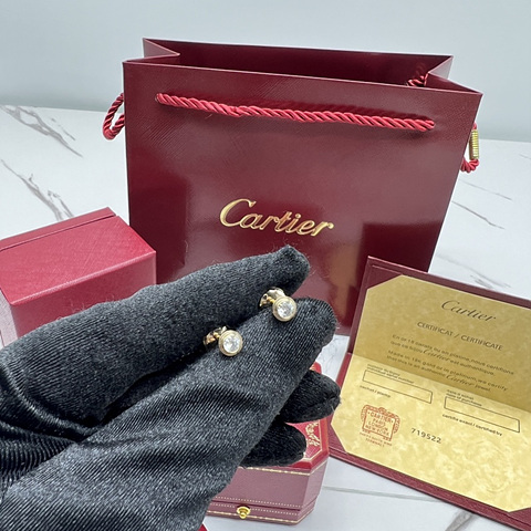 까르띠에 cartier 다무르 스터드 귀걸이 (3color)