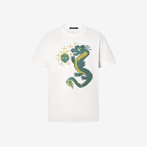 루이비통 쇼트 슬리브드 코튼 티셔츠 1AFJG0 (매장가 140만원)