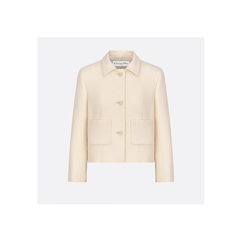 디올 울 실크 크롭 재킷 (매장가 660만원) (3color)