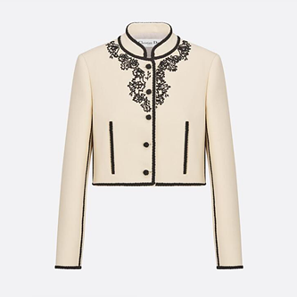 디올 자수 크롭 재킷 (매장가 1450만원) (2color)