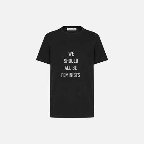 디올 위 슈드 올 비 페미니스트 티셔츠 (매장가 160만원) (2color)