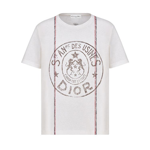 디올 캐시미어 코튼 티셔츠 (매장가 120만원)