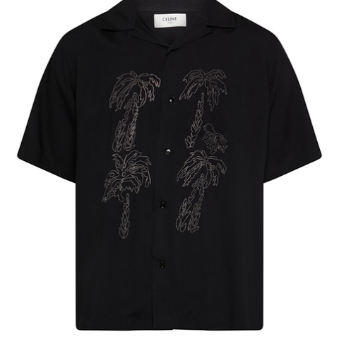 셀린느 자수 하와이안 셔츠 (매장가 250만원)