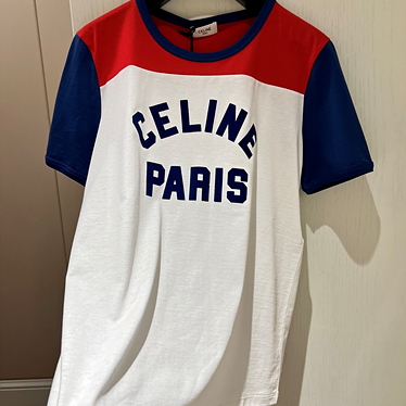 셀린느 PARIS 70'S 코튼 저지 티셔츠 (매장가 110만원)
