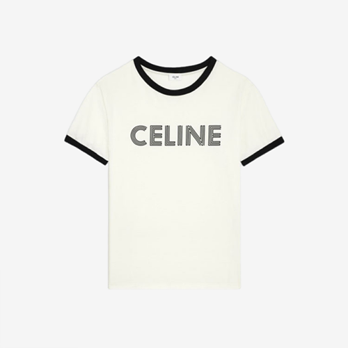 셀린느 루스 코튼 저지 티셔츠 화이트 (매장가 80만원)