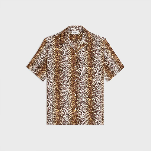 셀린느 레오파드 쇼트 슬리브 셔츠 (매장가 180만원)