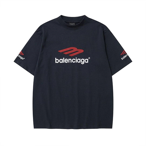 발렌시아가 3B 스포츠 아이콘 미디엄 핏 티셔츠 블랙 (매장가 100만원)