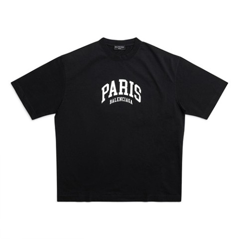 발렌시아가 미디엄 핏 시티 PARIS 티셔츠 (매장가 100만원) (2color)