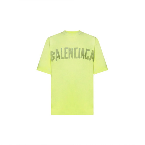 발렌시아가 테이프 로고 오버 남성 티셔츠 (매장가 150만원)