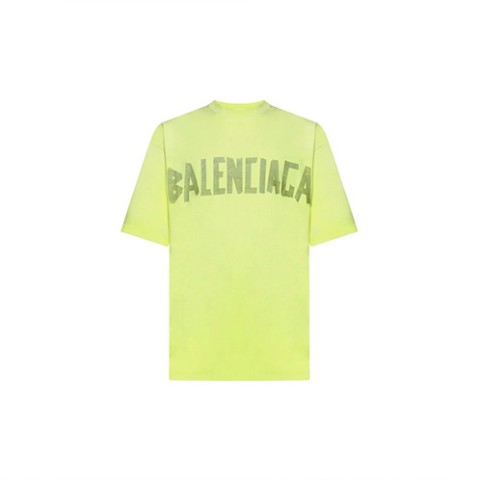 발렌시아가 테이프 로고 오버 남성 티셔츠 (매장가 150만원)