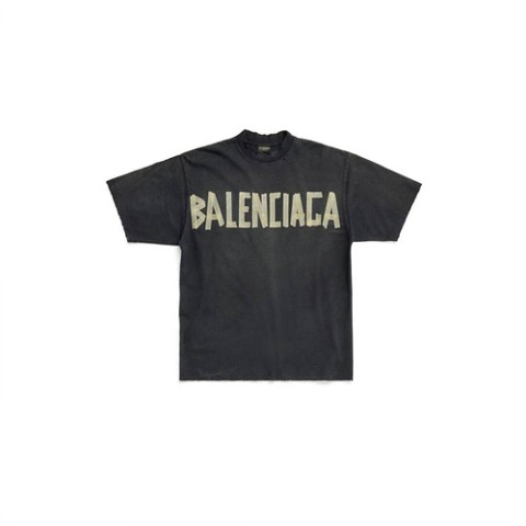 발렌시아가 테이프 로고 티셔츠 (매장가 120만원)