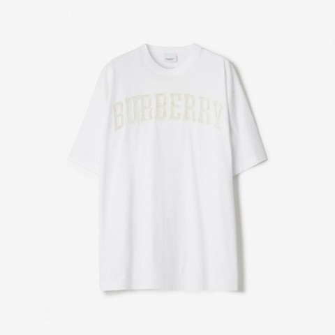 버버리 레이스 로고 오버사이즈 티셔츠 (매장가 120만원)