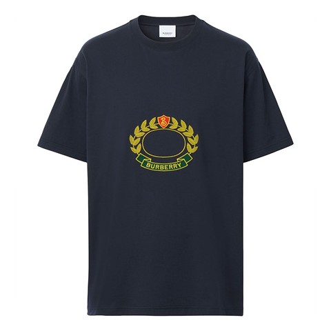 버버리 오크 리프 크레스트 코튼 오버사이즈 티셔츠 (매장가 130만원)