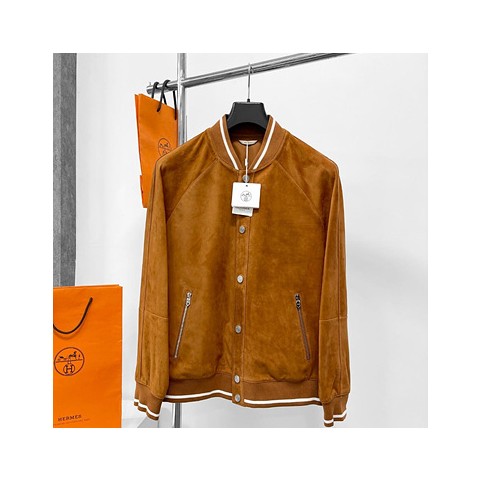 에르메스 스웨이드 바시티 재킷 (매장가 750만원) (2color)
