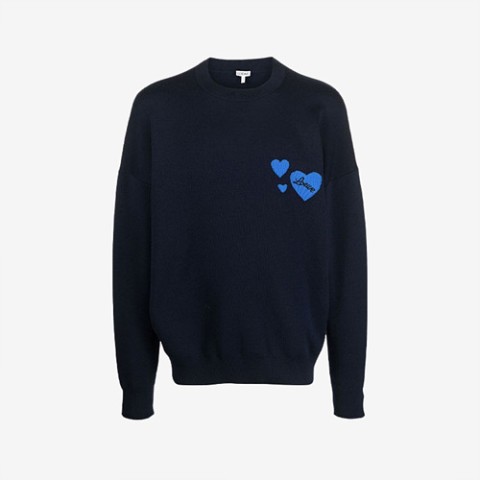 로에베 남성 로고 자수 디테일 스웨터 (매장가 130만원)