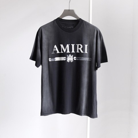 아미리 로고 코튼 티셔츠 (매장가 75만원)