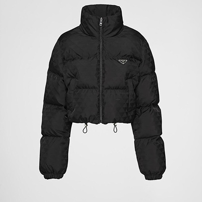 프라다 프린트 나일론 다운 재킷 (매장가 400만원)
