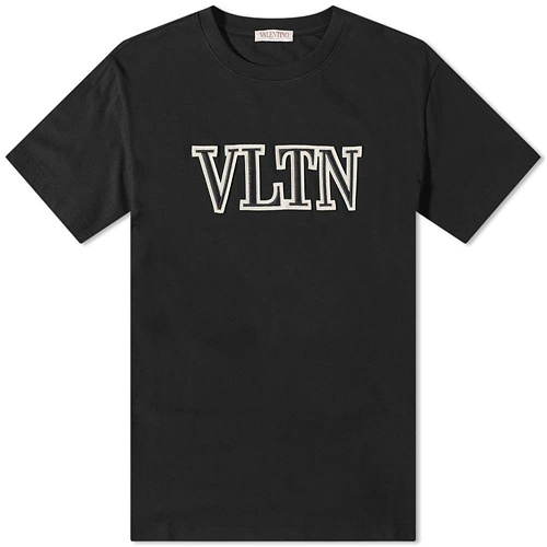 발렌티노 로고 자수 티셔츠 (매장가 110만원)