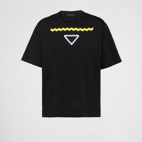 프라다 코튼 티셔츠 (매장가 140만원)