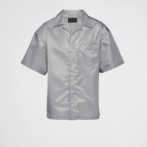 프라다 숏 슬리브드 리나일론 셔츠 (매장가 280만원)